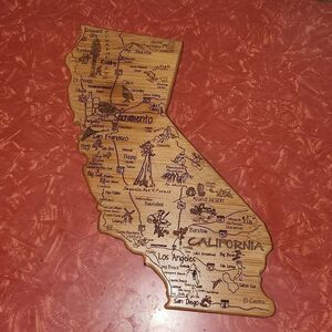 California Destination Totally Bamboo Wood Cutting and Serving Board